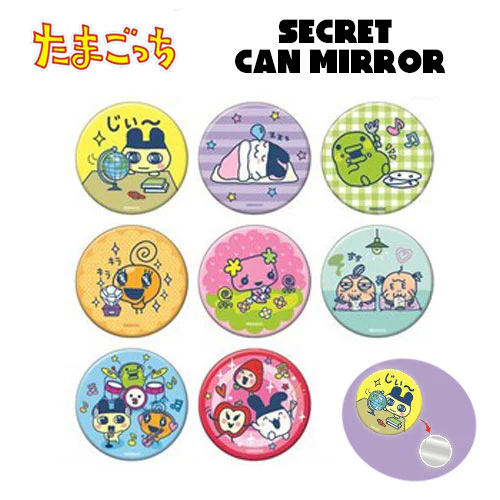 Tamagotchi|Can Mirror - Blind Package 2026 Kamio mystery bag/blind box/All 9 types|1pcs