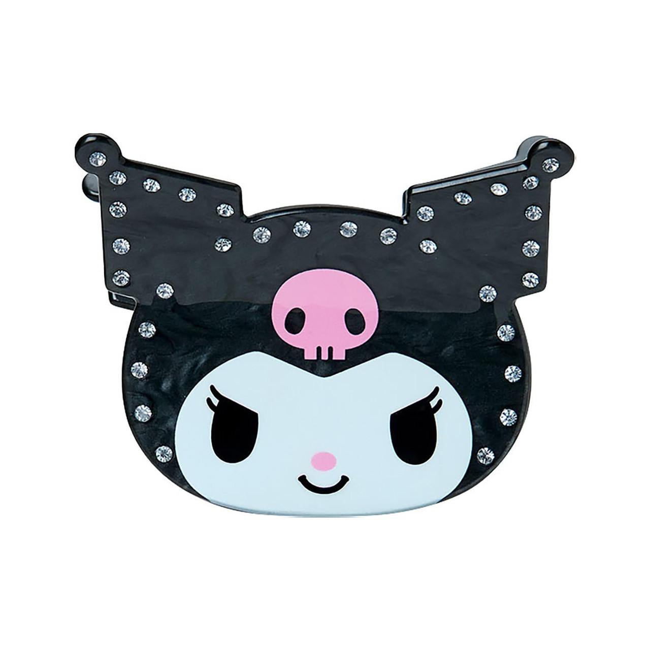 Sanrio|Face Sparkling Stone Pearl Marble Hair Claw Clip|8×5×6cm approx.