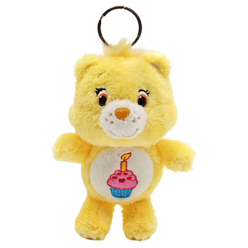 Care Bears| Love A Lot Bear Nakajima Mascot Holder /Plush Keychain|100×140×70mm approx.