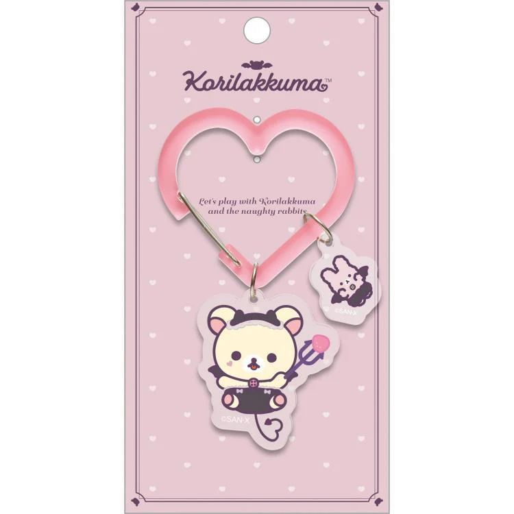 Rilakkuma|San-X Mascot Bag Charm - Rilakkuma : Korilakkuma&