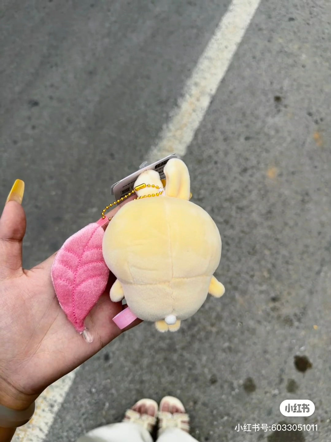 Chiikawa |Clean Eyes Usagi Mascot Holder /Plush Keychain|130×80×50mm approx.