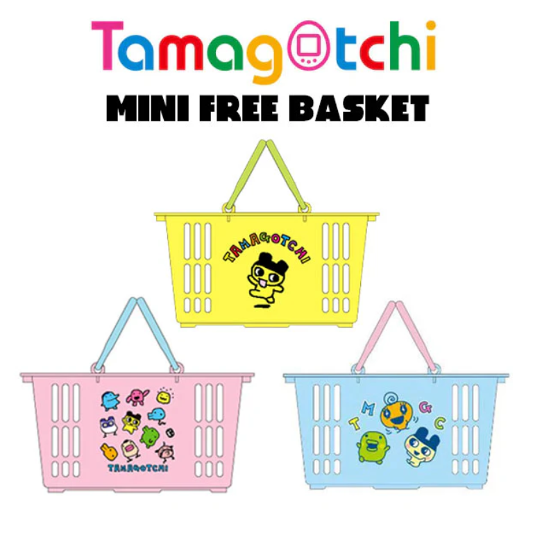 Tamagotchi|Mini Free Basket|H78 x W153 x D108mm approx. (excluding handle)