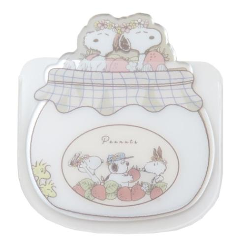 SNOOPY|PEANUTS Hand Mirror Card|64x76x1mm approx.