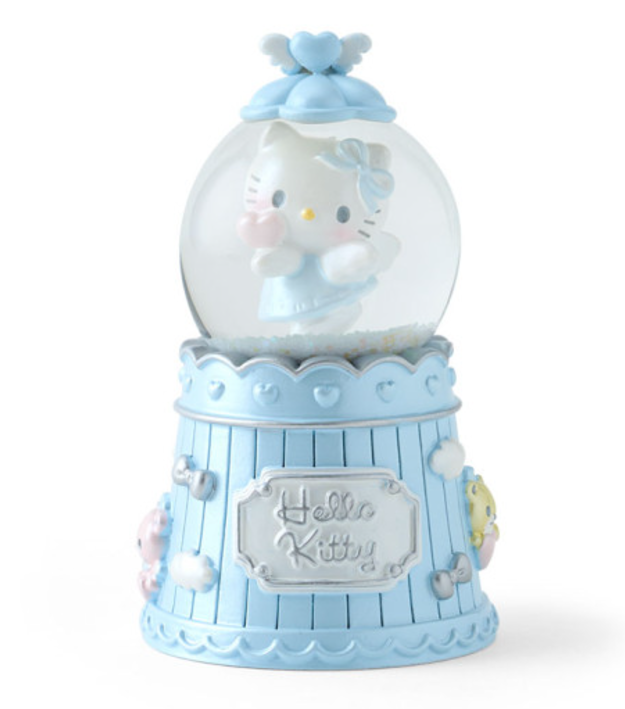 Sanrio三丽鸥|Snow Globe (S) 2024年圣诞限定可爱角色小号水晶球|约5.5×5.5×9.5cm