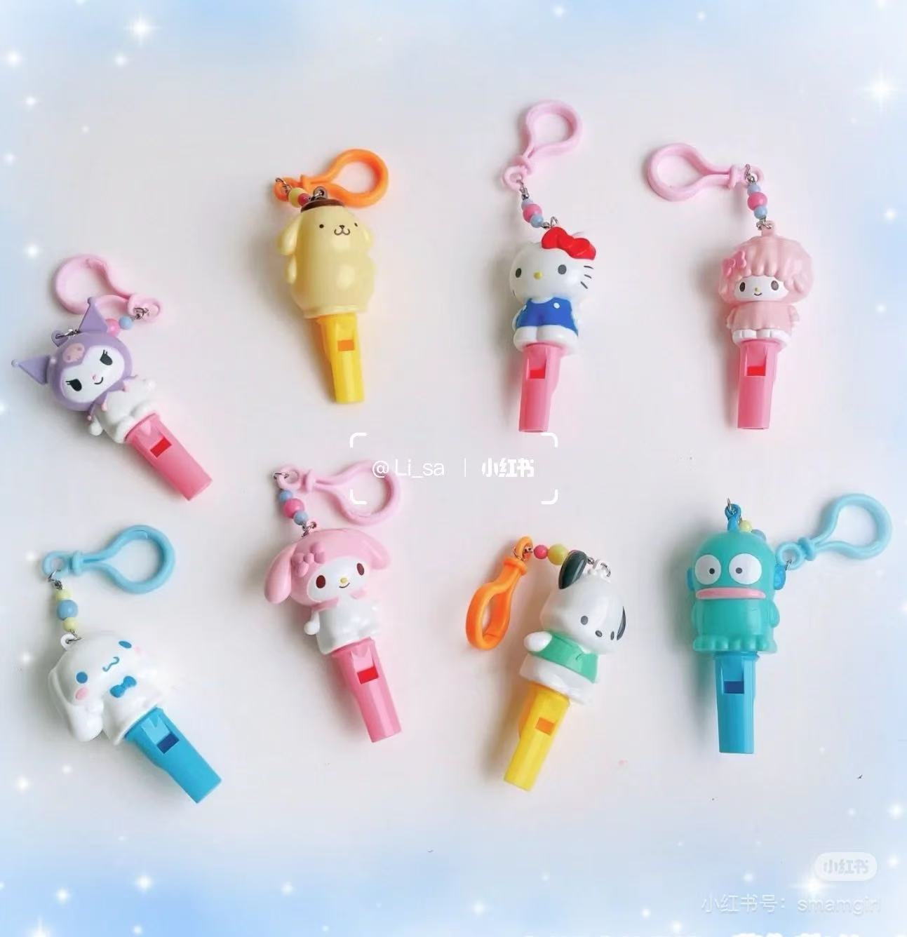 【limit 2】Sanrio|Summer Festival Whistle Charm mystery bag/blind box/All 8 types|1pcs