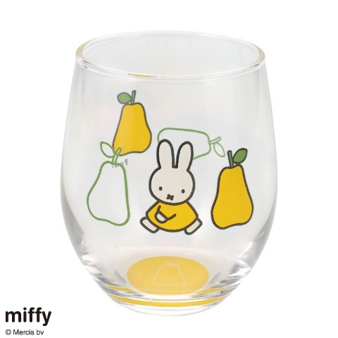 Miffy|Miffy Bruna Color Chubby Glass|6.6 x 6.6 x 9.2 cm approx.