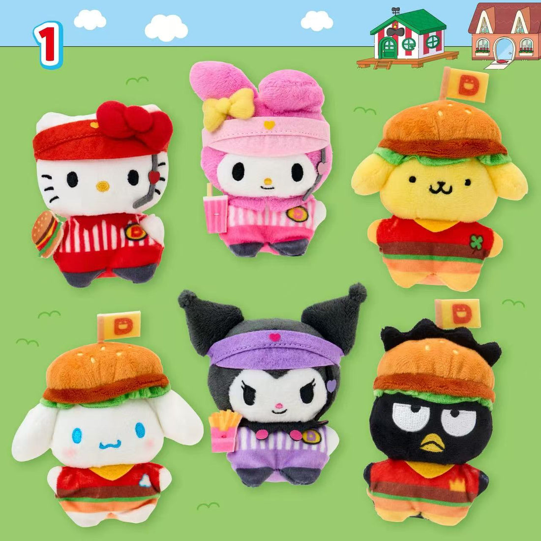 Sanrio|Super Cute Adventures Collection Chimapote Vol. 3 Plush Dolls/Plush Toy| 10.0 x 7.3 x 4.9cm approx.
