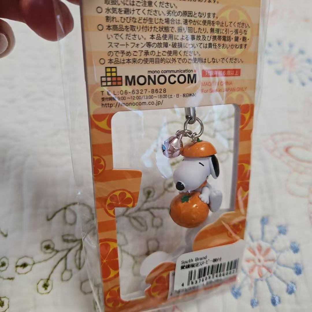 Snoopy|PEANUTS Ehime Limited Edition Netsuke Strap