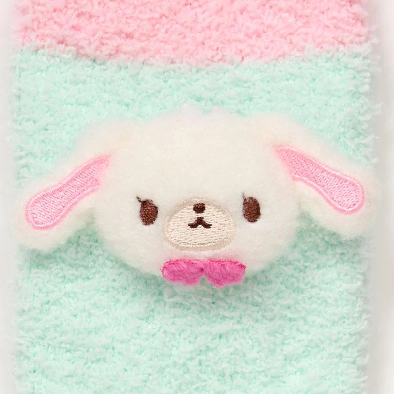 Sanrio|Characters Plush Fluffy Crew Socks|23-25cm approx.