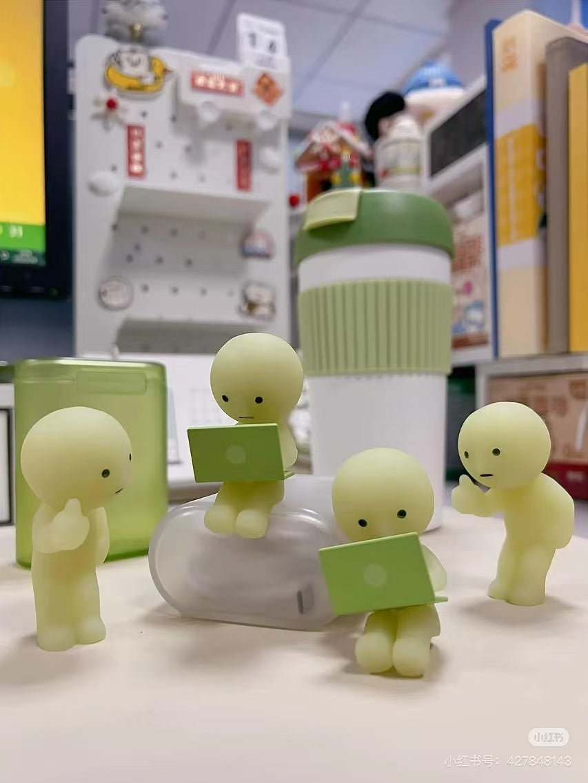 SMISKI|Mini Figures - At Work mystery bag/blind box/All 6 types|1pcs