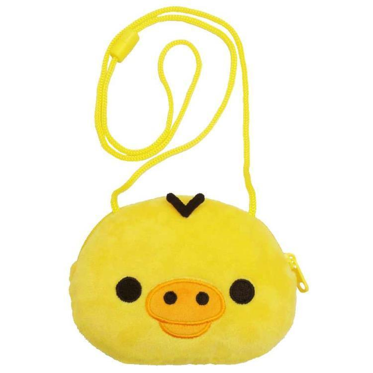 Rilakkuma|Mascot Neck Pouch | H9.5 x W13 x D4.5cm