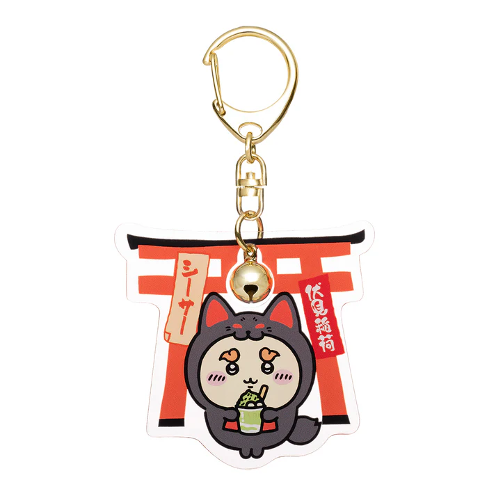 Chiikawa |Fushimi Inari Acrylic Keychain/Keyring| H60 x W60 x D5mm approx.