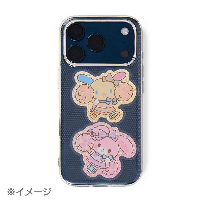 Sanrio|Cheerleaders cheering everyone on! Cheerleaders Tales Glitter Hologram Sticker Set|21 pieces