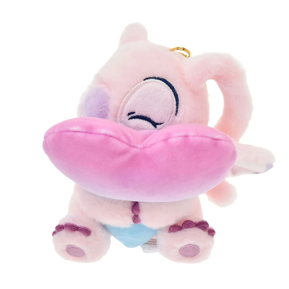 Disney迪士尼|Plush Keychain - Gradient Smiling Hug东迪抱渐变爱心系列超治愈毛绒玩偶挂件/包挂| 约高さ13×幅11.5×奥行き9cm