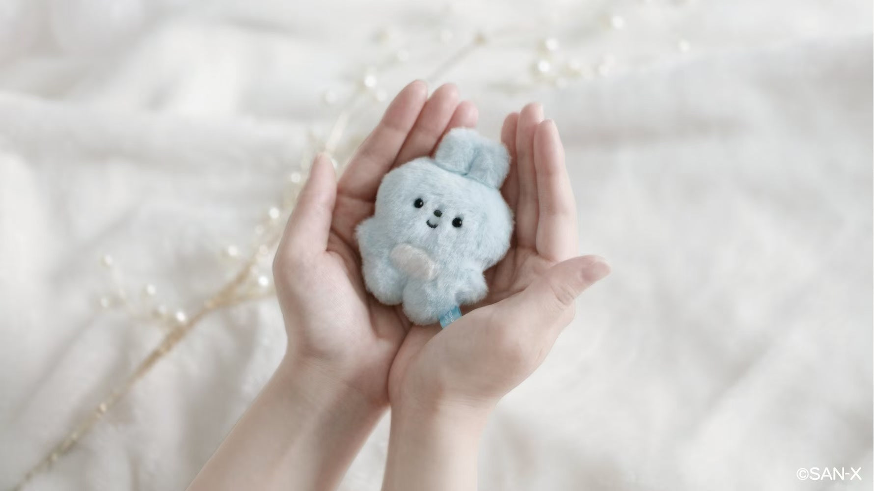 San-X|Pokantotan Simple Mini Mascot Holder /Plush Keychain|140×85×55mm approx.