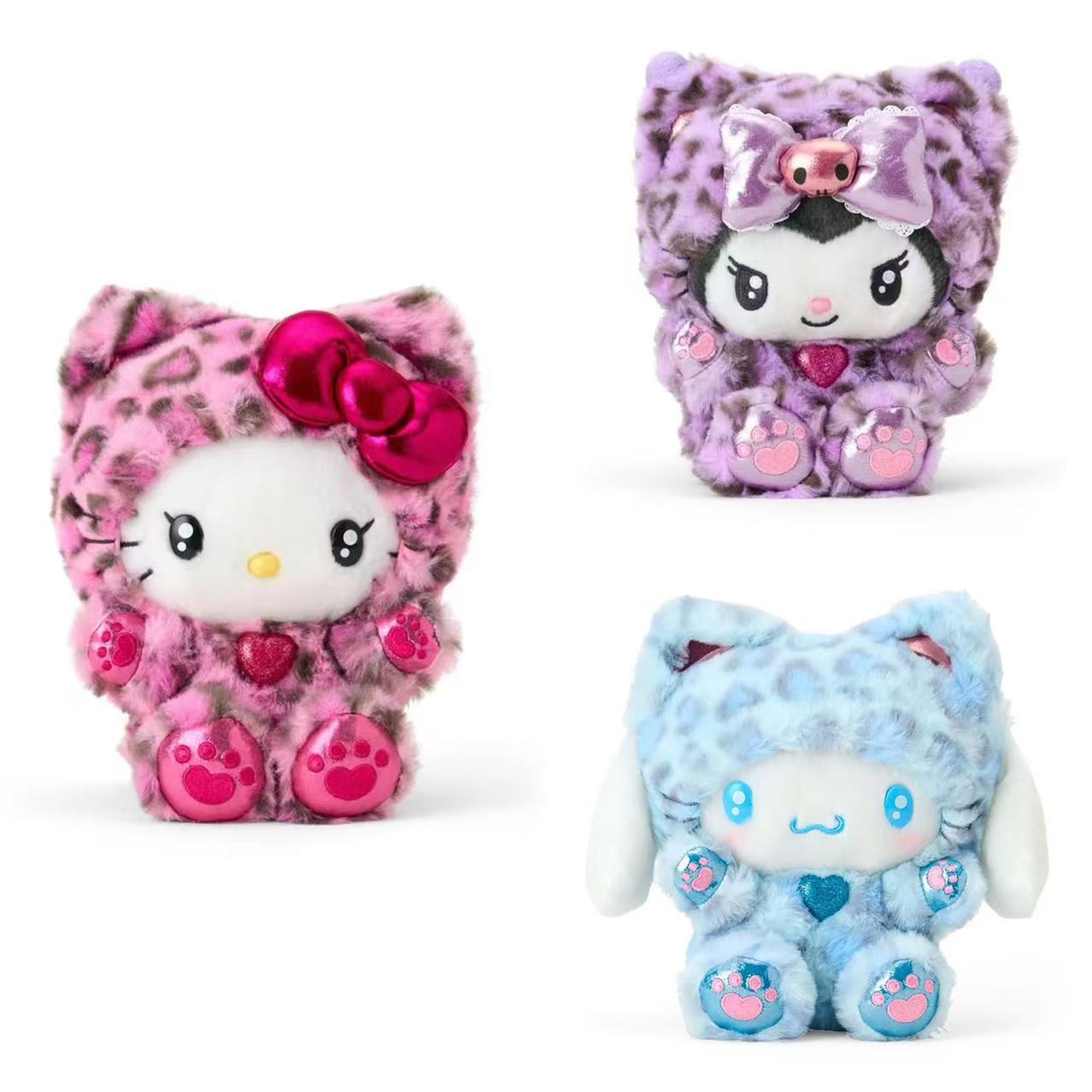 Sanrio|Leopard Gal CatPlush Dolls/Plush Toy|14×16×20cm approx.
