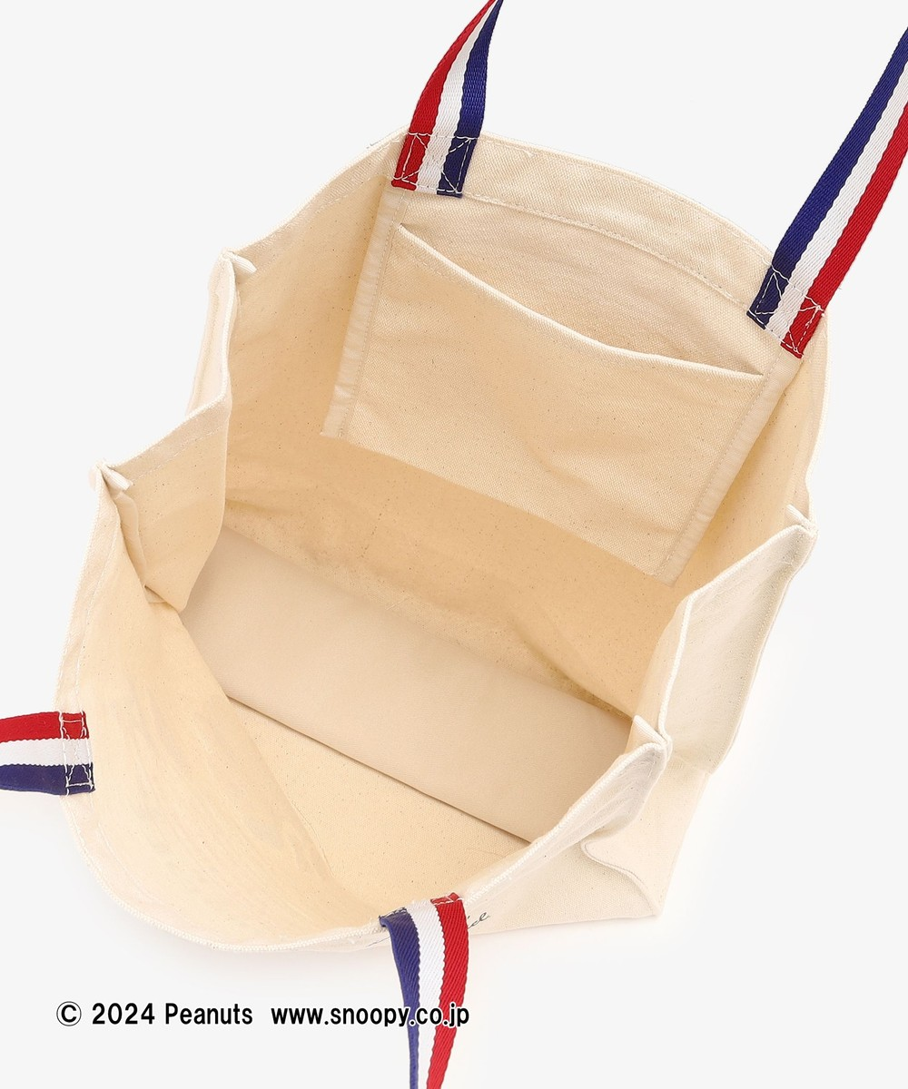 Snoopy史努比|PEANUTS x Afternoon Tea下午茶联名巴黎铁塔系列双面印花帆布包