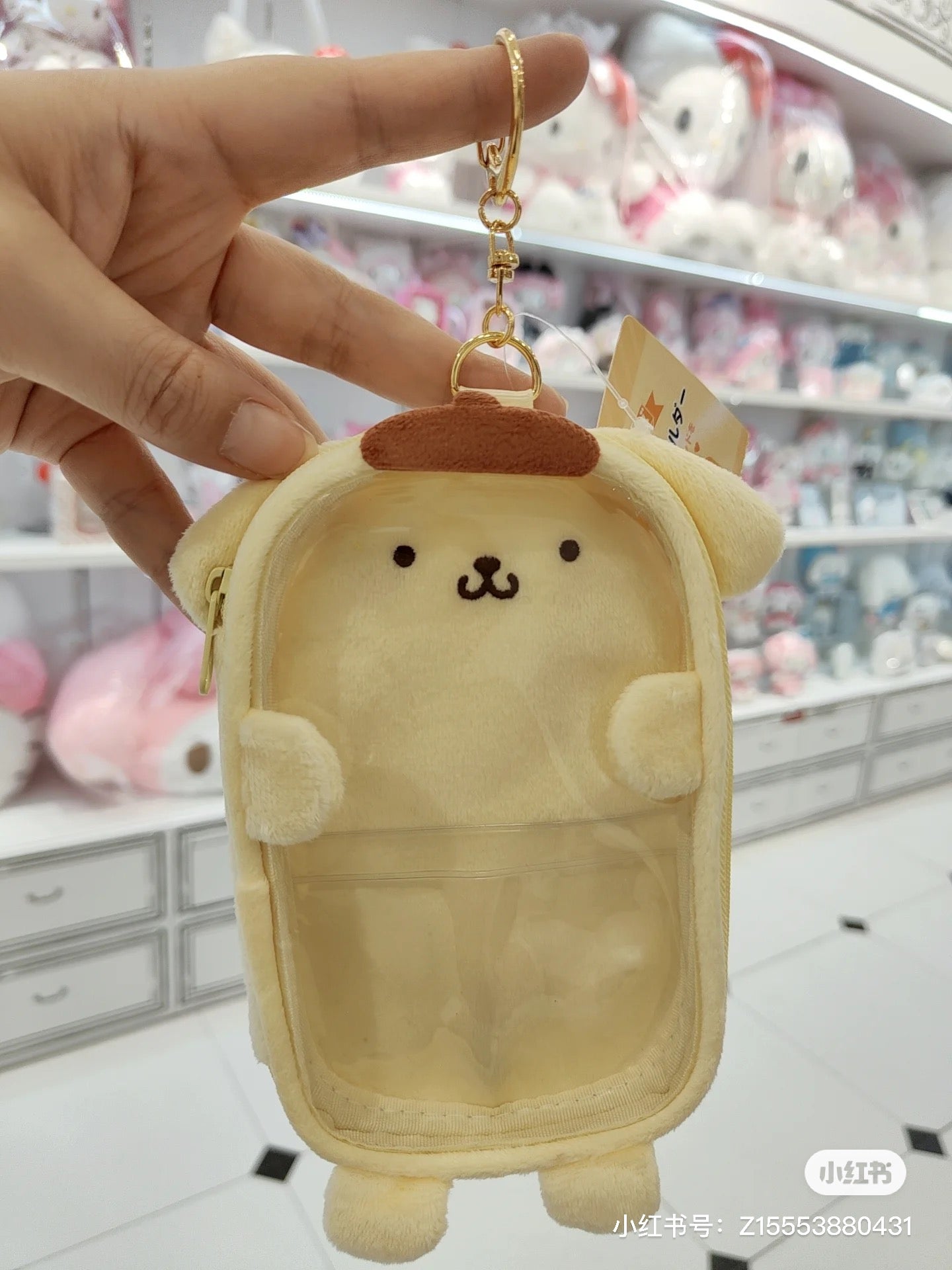 Sanrio|Enjoy Idol Acrylic Stand Holder|11.5×2.5×18cm approx.