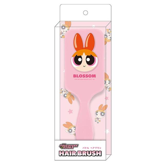 Powerpuff Girls|Paddle Hairbrush Bubbles|H215 x W70 x D35mm approx.