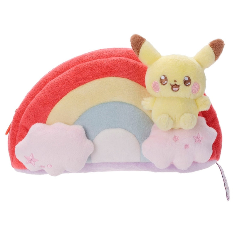 Pikachu|PokePeace Plush Pouch|190×120×90mm approx.