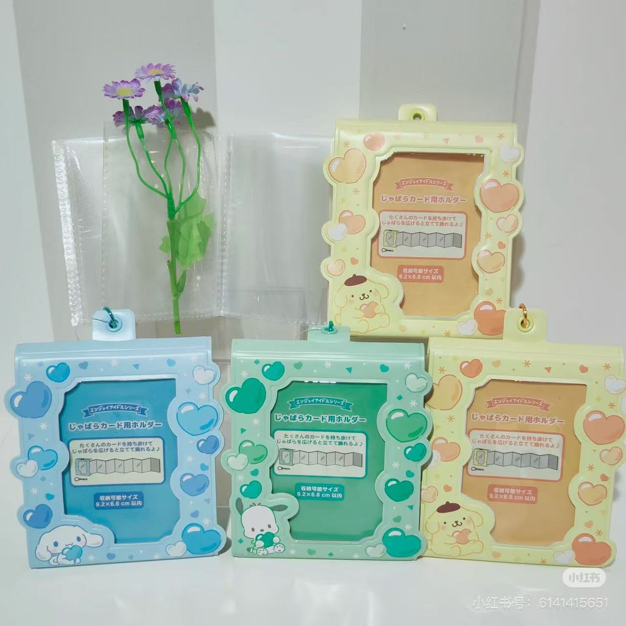Sanrio|Enjoy Idol Accordion Card Holder|10×1.3×10.8cm approx.