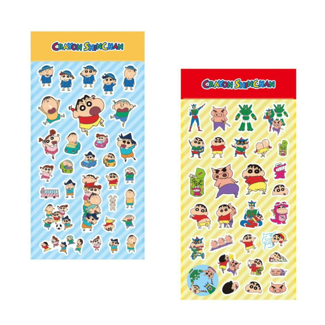 Crayon shin-chan|Puffy Stickers|190mm x 95mm approx.