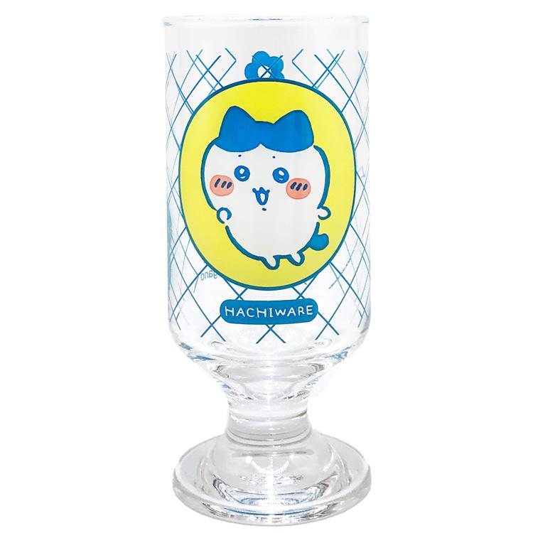 chiikawa|Retro Cafe Showa Footed Parfait & Dessert Glass with Floral Design|280m