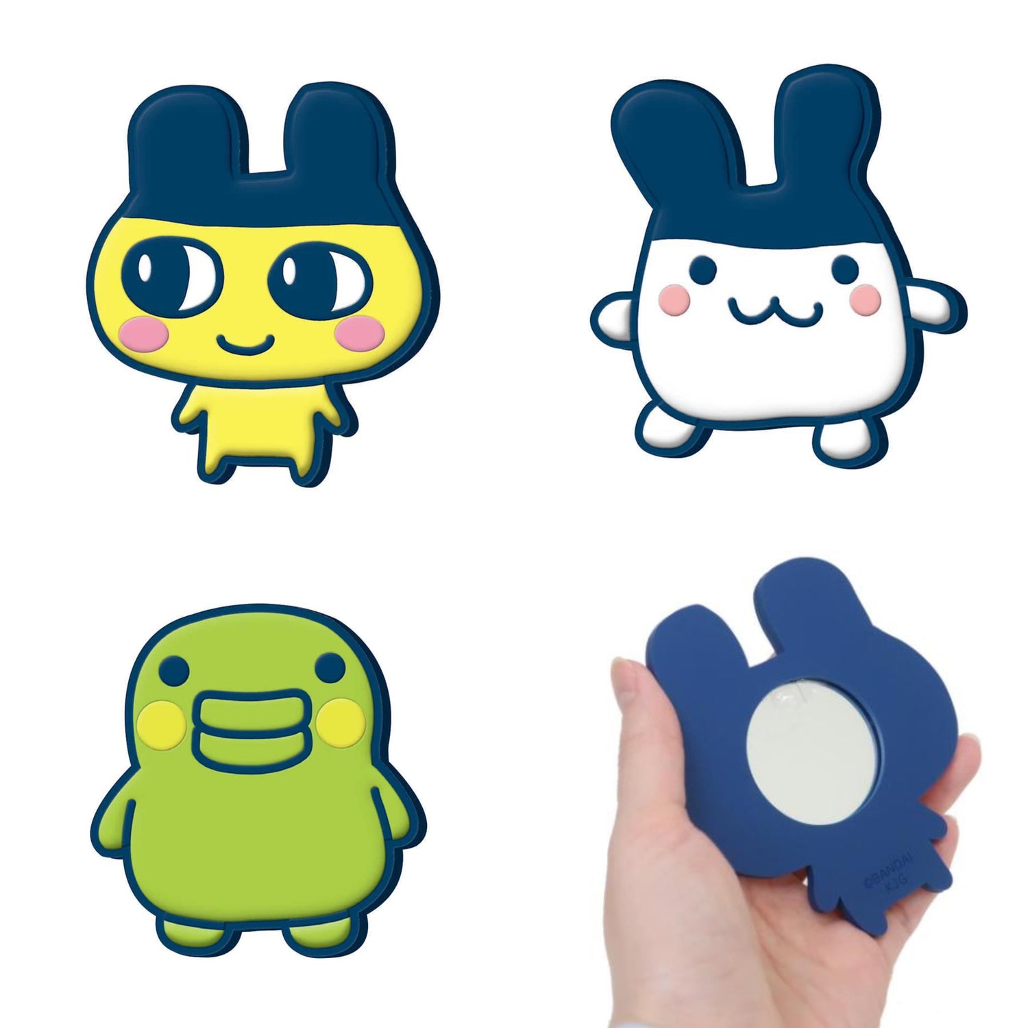 Tamagotchi|Silicone Mirror|100x100x7mm approx.