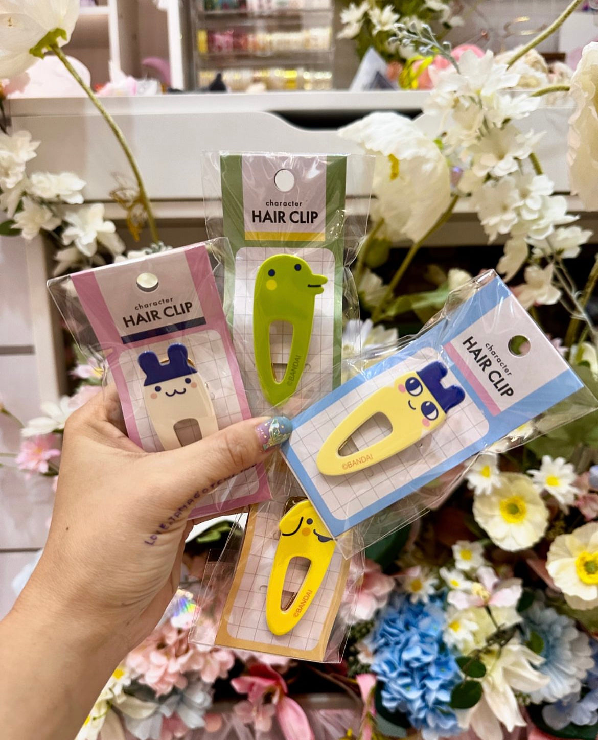 Tamagotchi|Potchichi Hair Clip|H70 × W35 × D15mm approx.