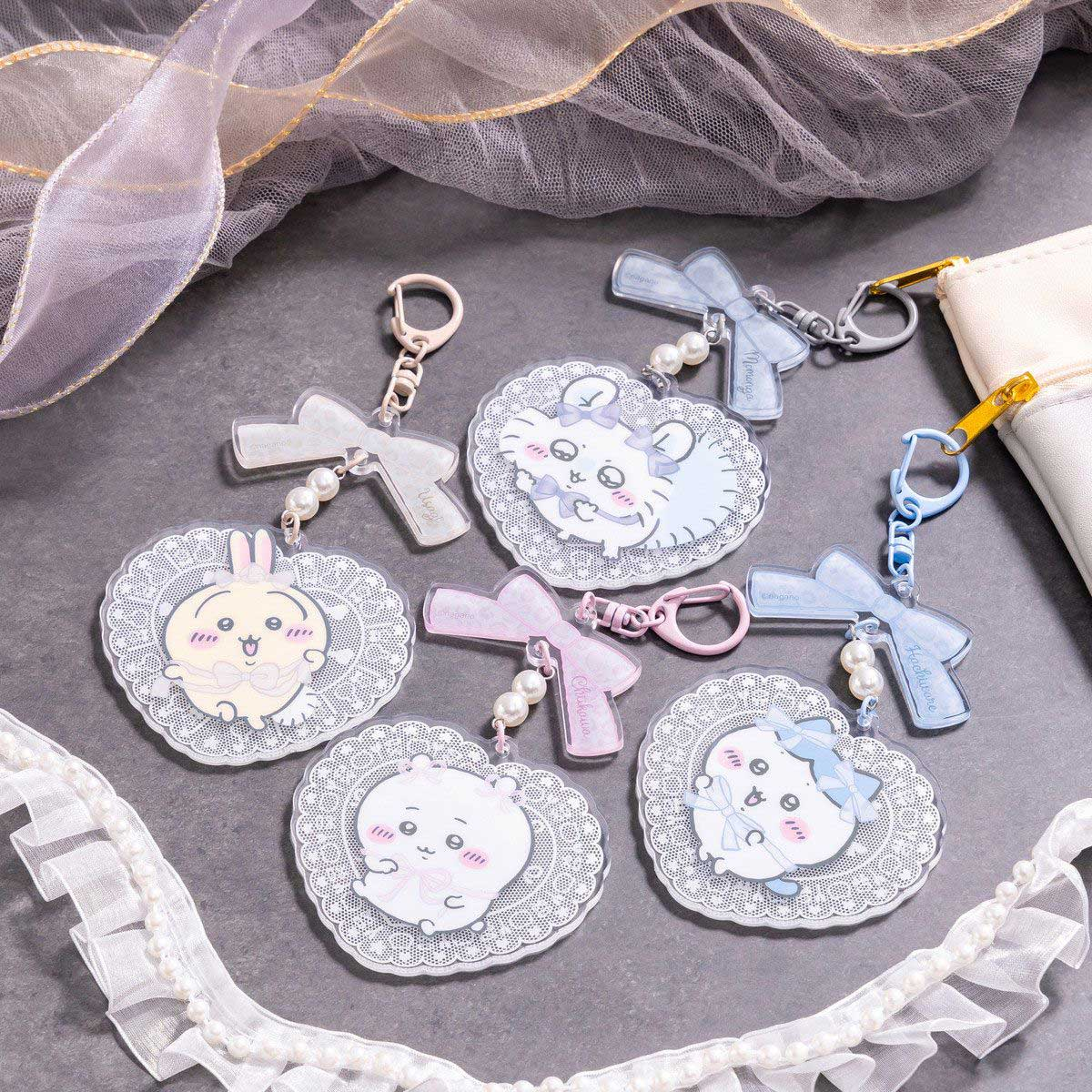 chiikawa|Go! HARAJUKU Acrylic Keychain|H67 x W74mm approx.