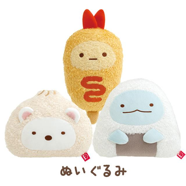 Sumikko gurashi角落生物|Waku Waku Tapioca Convenience Store - Plush Toy San-X哇哇哇木薯便利店美味食物可爱毛绒玩偶| 约H160mm x W210mm x D70mm