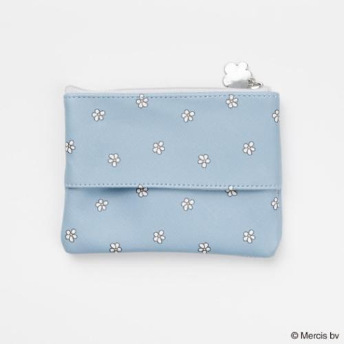 Miffy|Blue Flower Dress Pouch & Tissue Case|140×110mm approx.