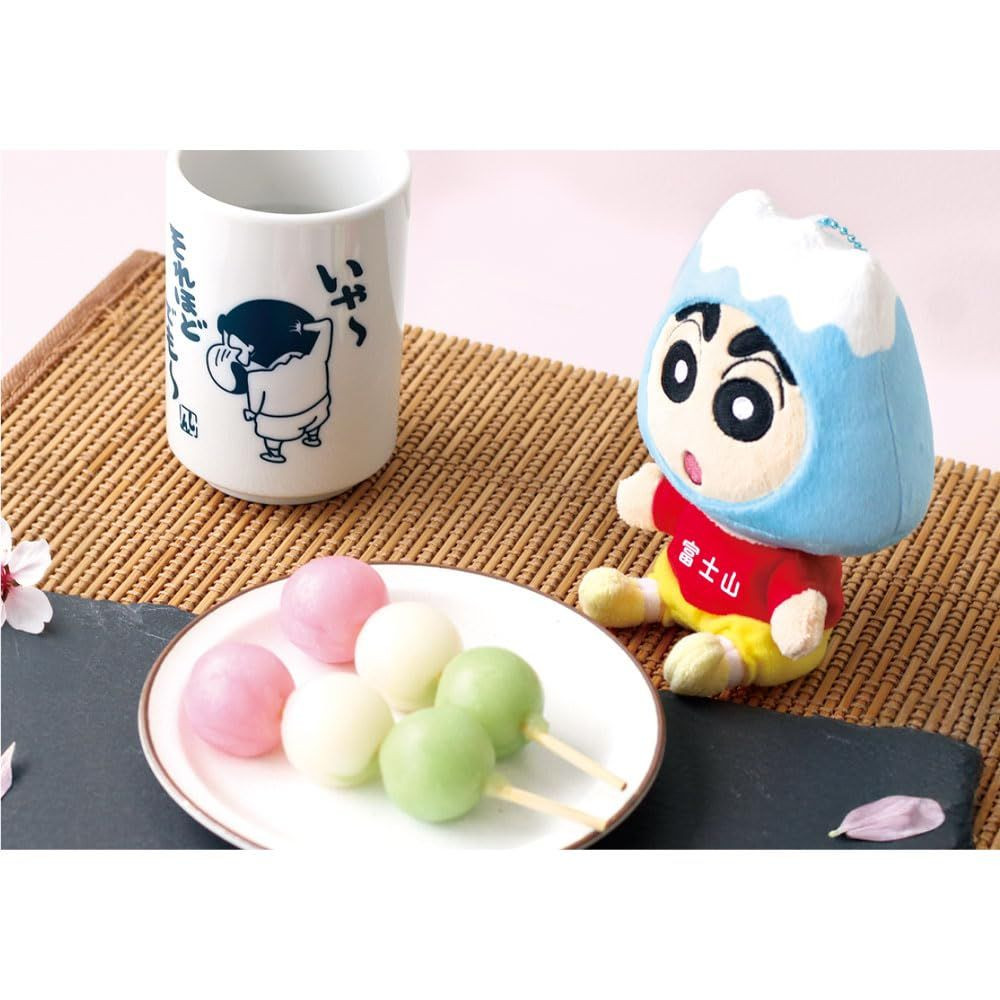 Crayon shin-chan|Mount Fuji Mascot Holder /Plush Keychain|9.5 x 11.0 x 15.0cm approx.