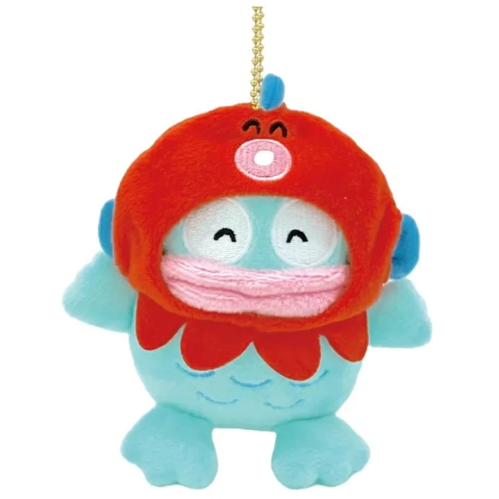 Sanrio|Hangyodon 40th Anniversary Limited Series Mascot Holder /Plush Keychain|H22cm Approx.