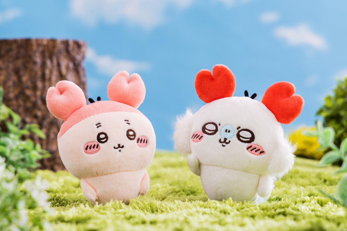 chiikawa|Crab Mascot Holder /Plush Keychain|140×80×50mm approx.