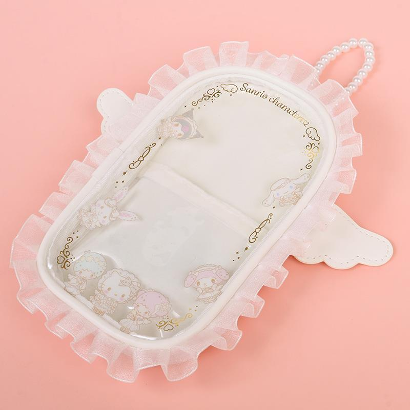 Sanrio|Enjoy Idol Pure White Angel Acrylic Stand Holder|17.5×3×18.5cm approx.