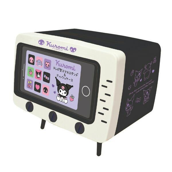 Sanrio|TV-Shaped Smartphone Stand & Tissue Case|187×150×135mm approx.