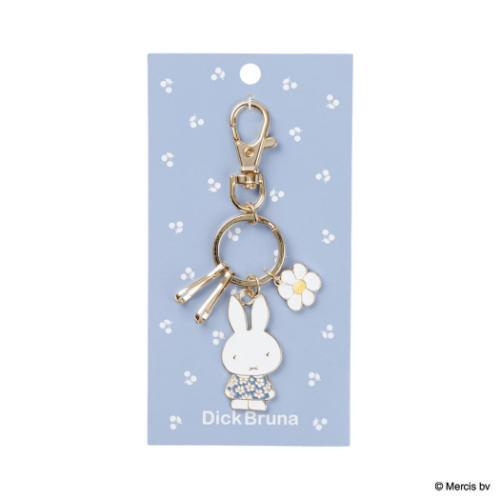 Miffy|Metal Keychain/Keyring|38×108×2mm approx.