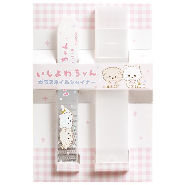 Sanx|Character Mix Care Item Glass Nail Shiner Heart Ribbon| H110 x W70mm approx.