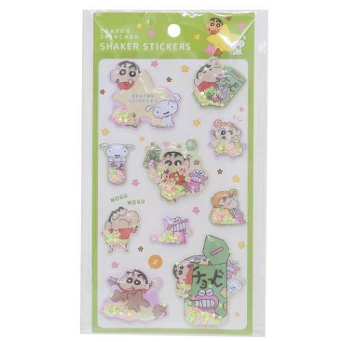 Crayon shin-chan|3D Shake Shake Capsule Seal Sticker|175×100mm approx.