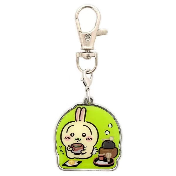 chiikawa|Fushimi Matcha Metal Charm Keychain| H85 x W30mm approx.