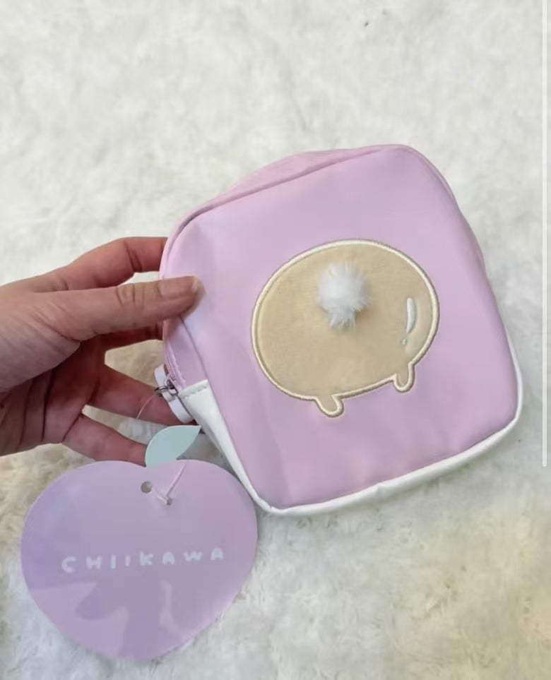 Chiikawa|Peach series Square pouch|H130×W130×D40mm approx.