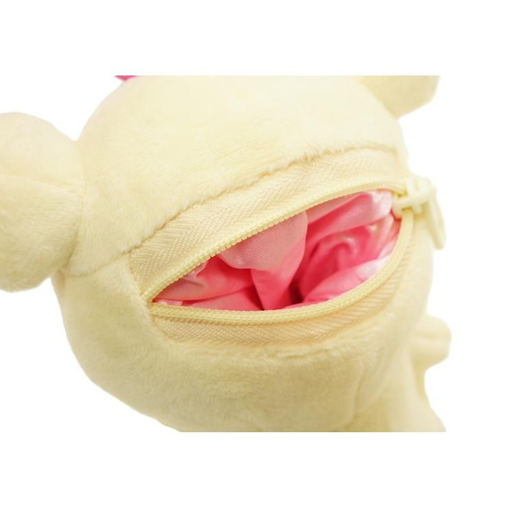 Rilakkuma|Pouch with Carabiner/Plush Keychain|12cm x12cm x 6.5cm approx.