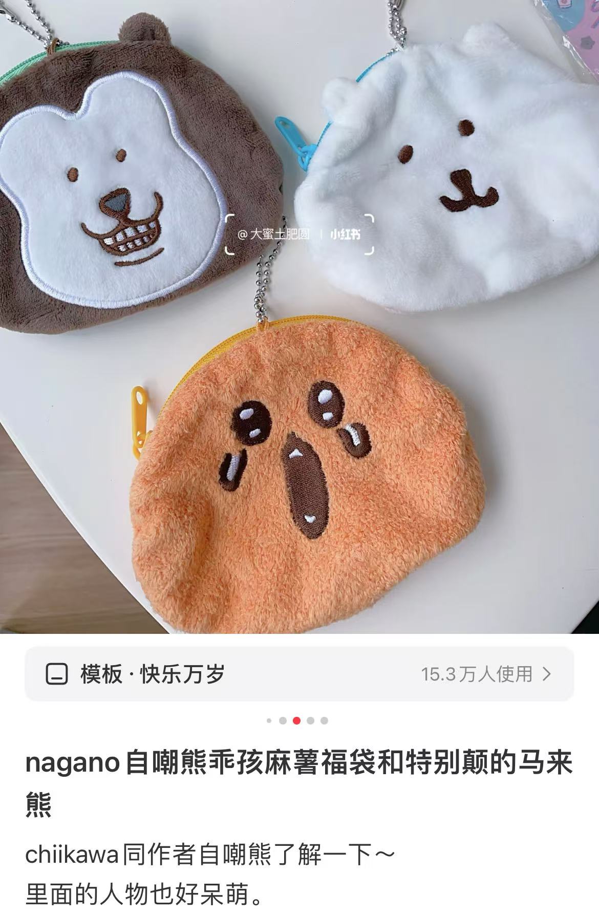 Nagano|Market Trading Ooka Pouch (Maihinaka Yoshi) mystery bag/blind box/All 8 types|1pcs