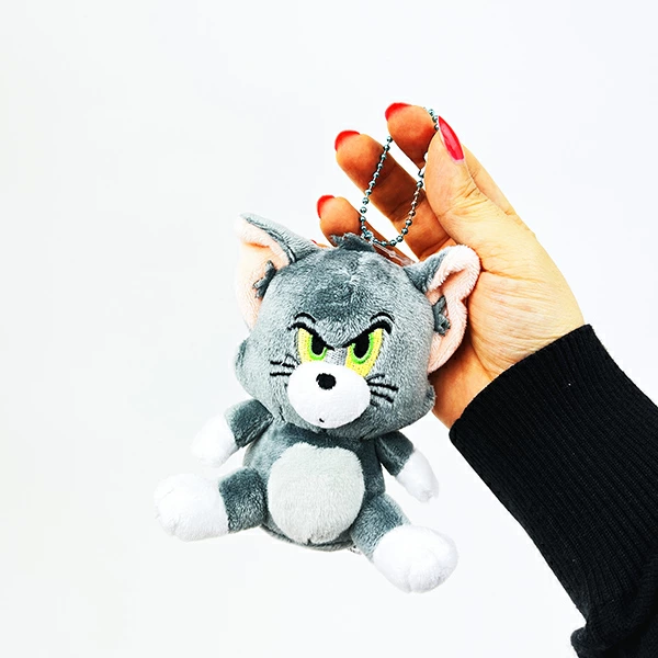 Disney|Tom And Jerry Mascot Holder /Plush Keychain|90x110x70mm approx.