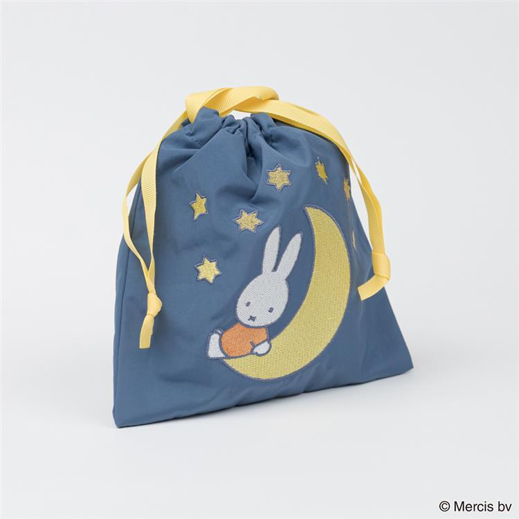 Miffy|EMBROIDERY DRAWSTRING BAG |180×180mm approx.