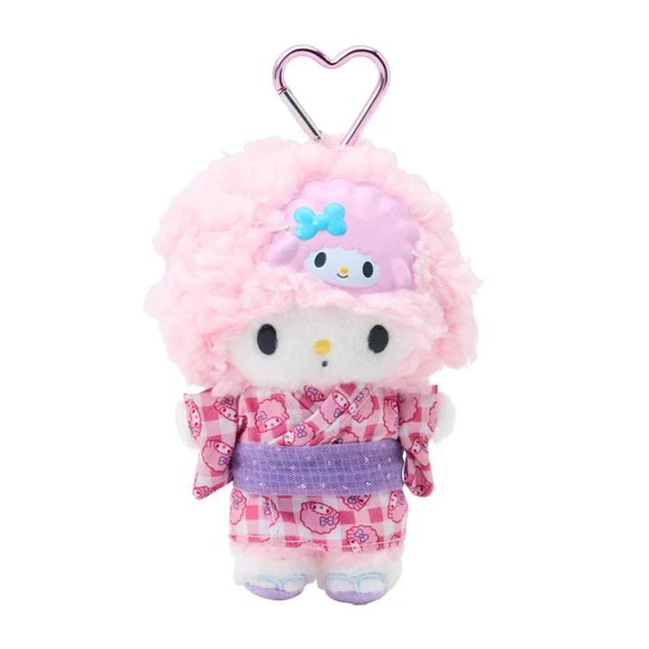 Sanrio|Summer Sparkle Festival Mascot Holder /Plush Keychain|10×6.5×14cm approx.