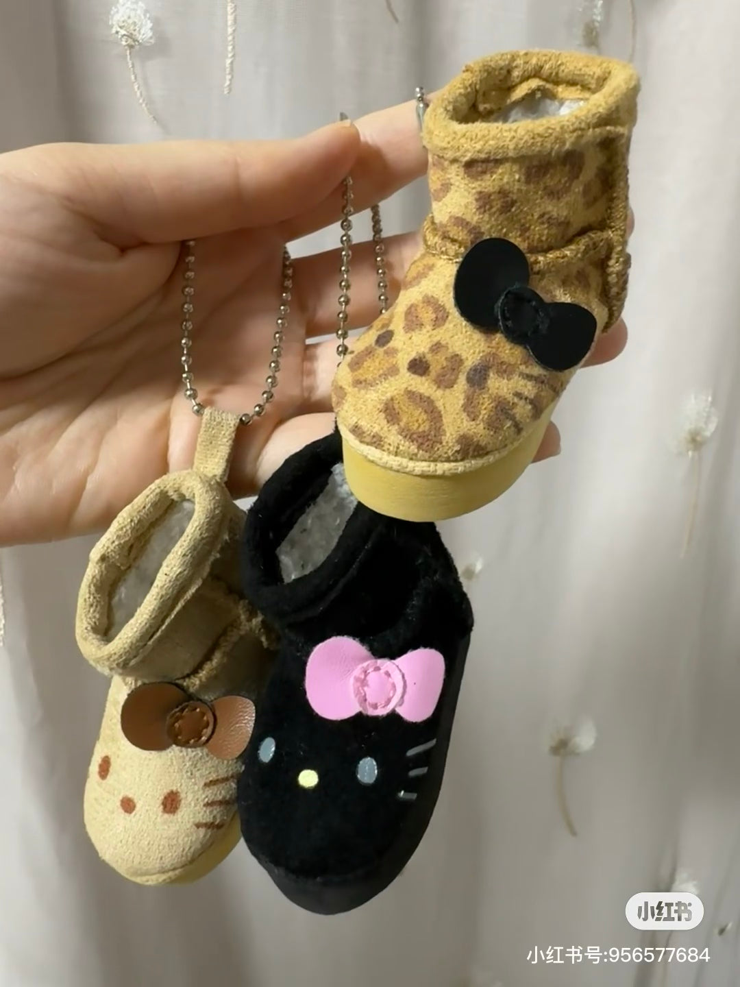 Sanrio|Mini Boots Charm Keychain mystery bag/blind box/All 6 types|1pcs