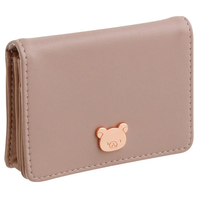Rilakkuma|Bruise Pink Business Card Case|80×110×30mm approx.