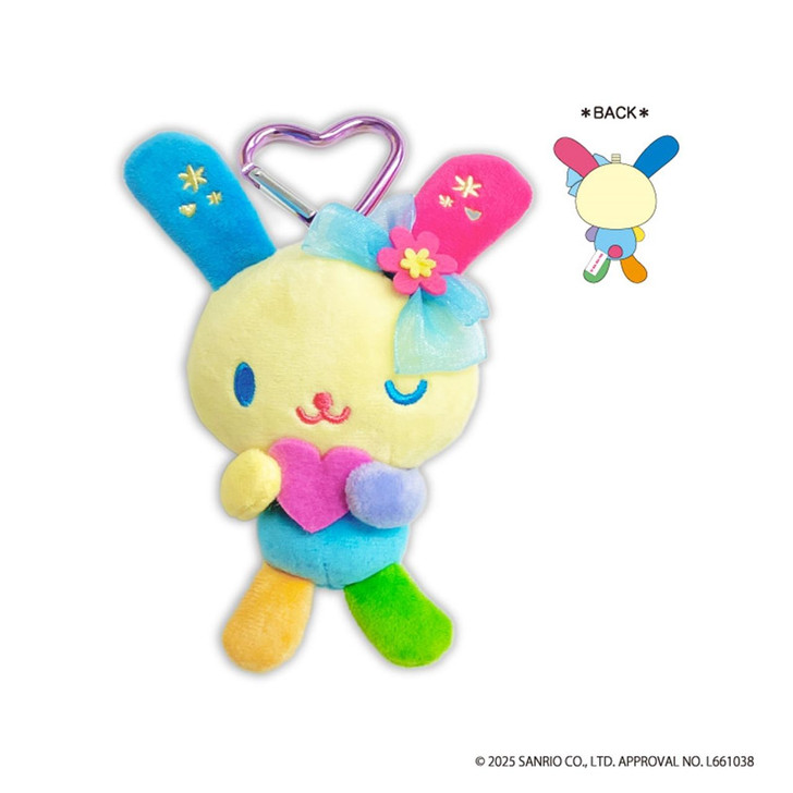Sanrio|Usahana Mascot Holder /Plush Keychain| 5×7.5×13.8cm approx.